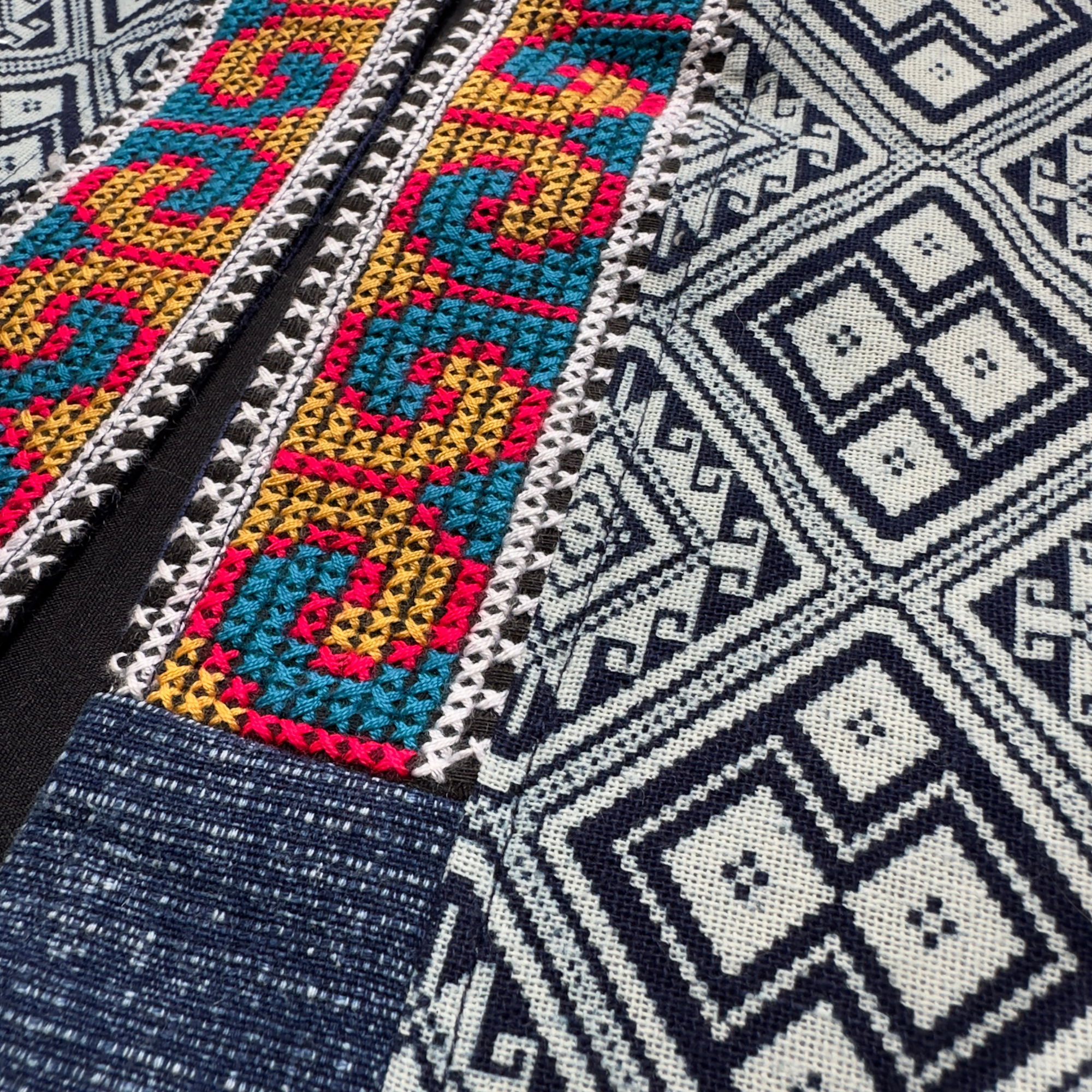 Veste Hmong bohème 1