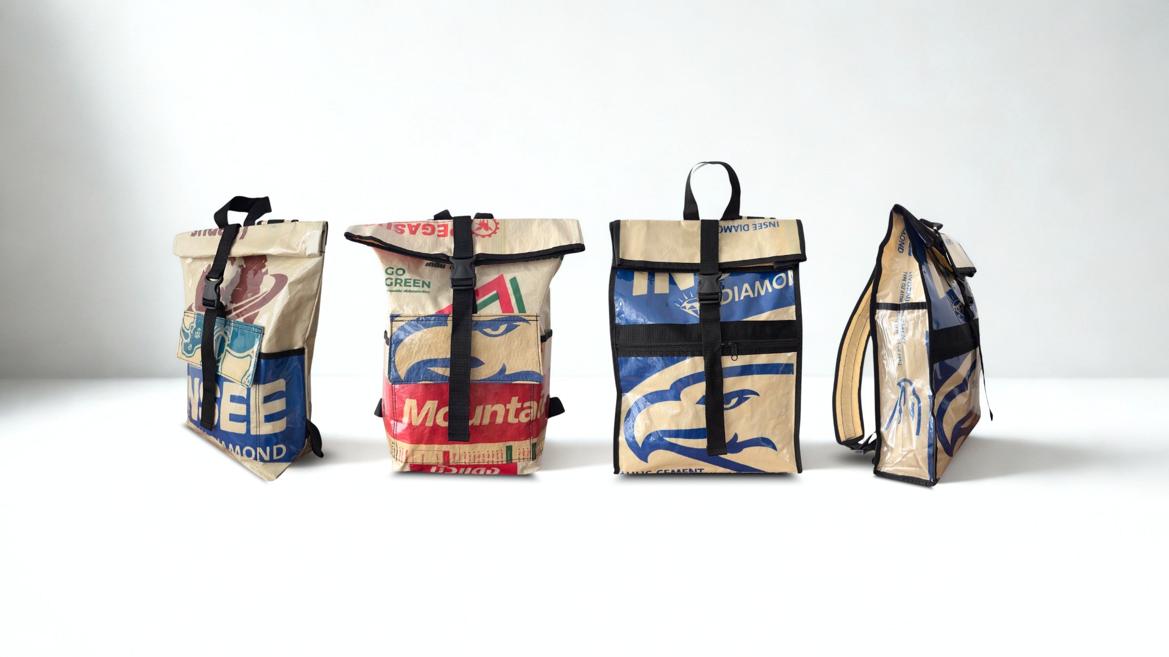 Sacs à dos upcyclés