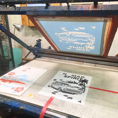 Sérigraphie « Nomad Spirit » – édition limitée