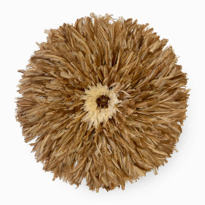 Juju hat camel – décoration murale en plumes