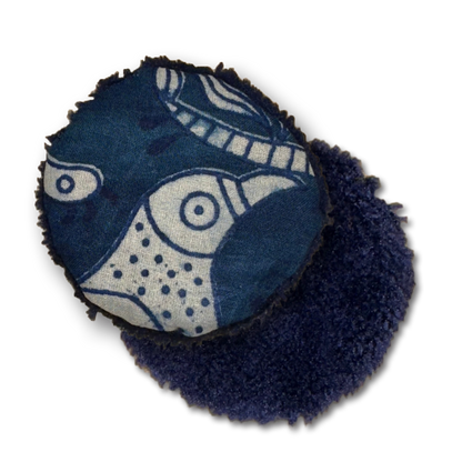 Discos desmaquillantes de tela reutilizables – Indigo Birds