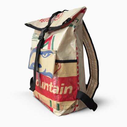 Sac à dos en sac de ciment upcyclé – Pegasus
