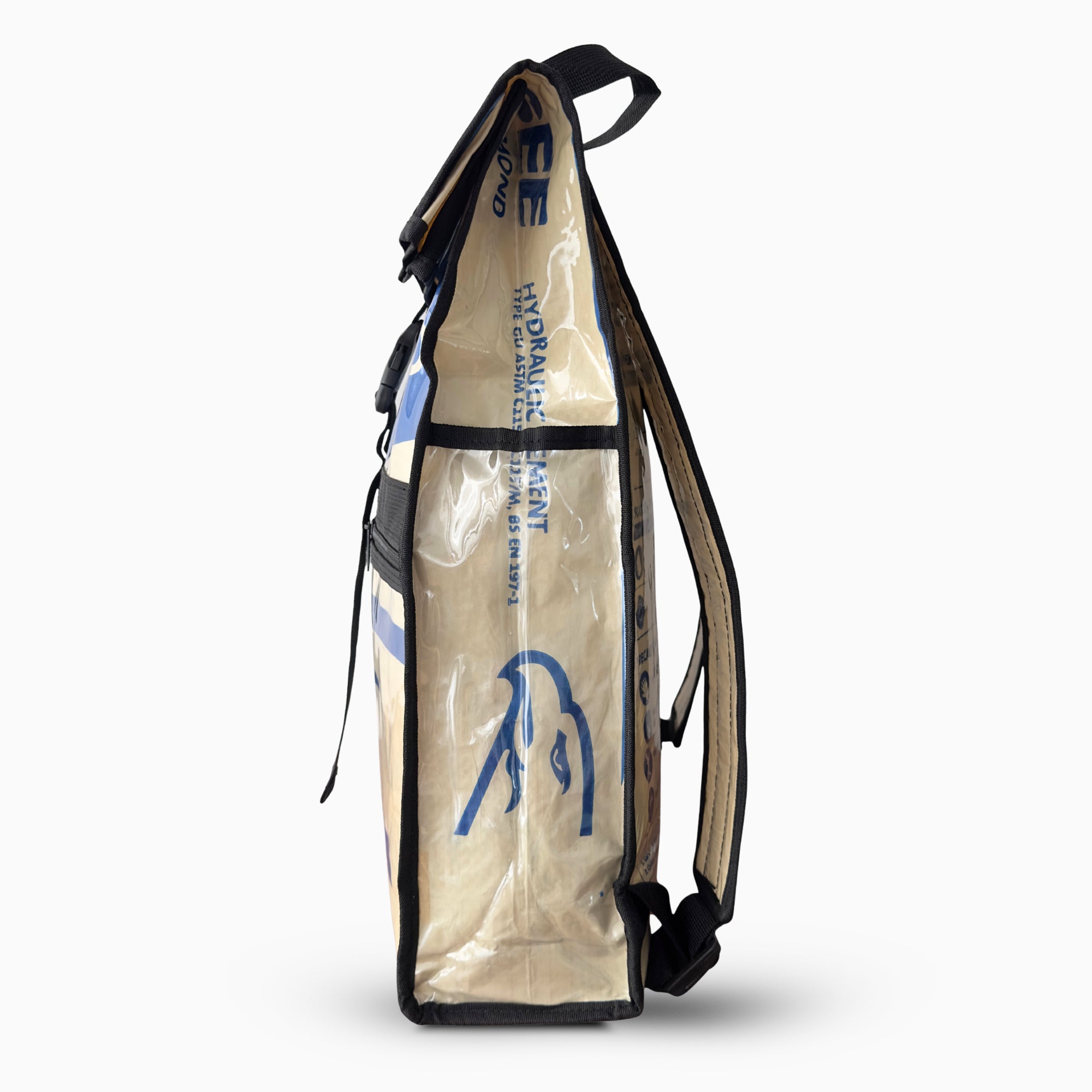 Sac à dos en sac de ciment upcyclé – Eagle