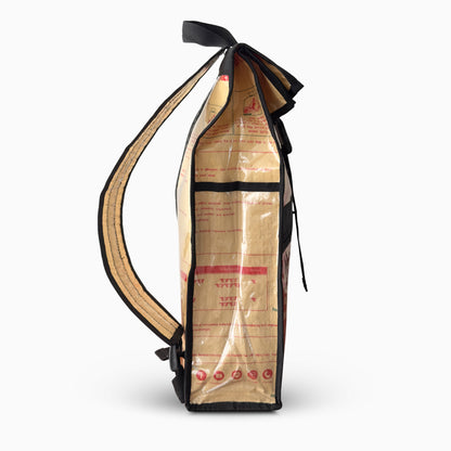 Sac à dos en sac de ciment upcyclé – Mountain