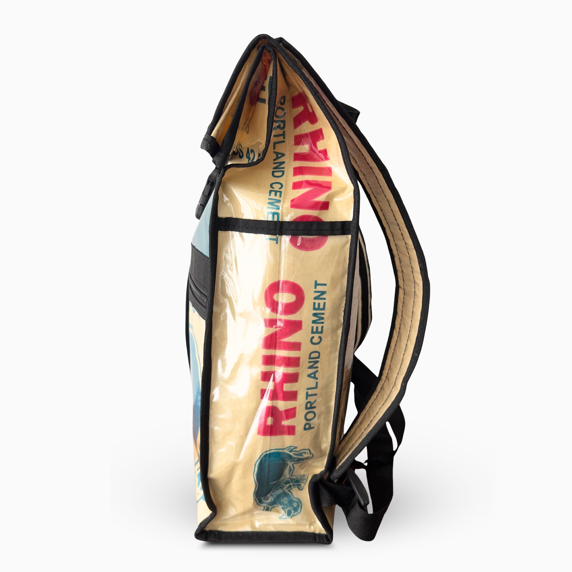 Sac à dos en sac de ciment upcyclé – Rhino