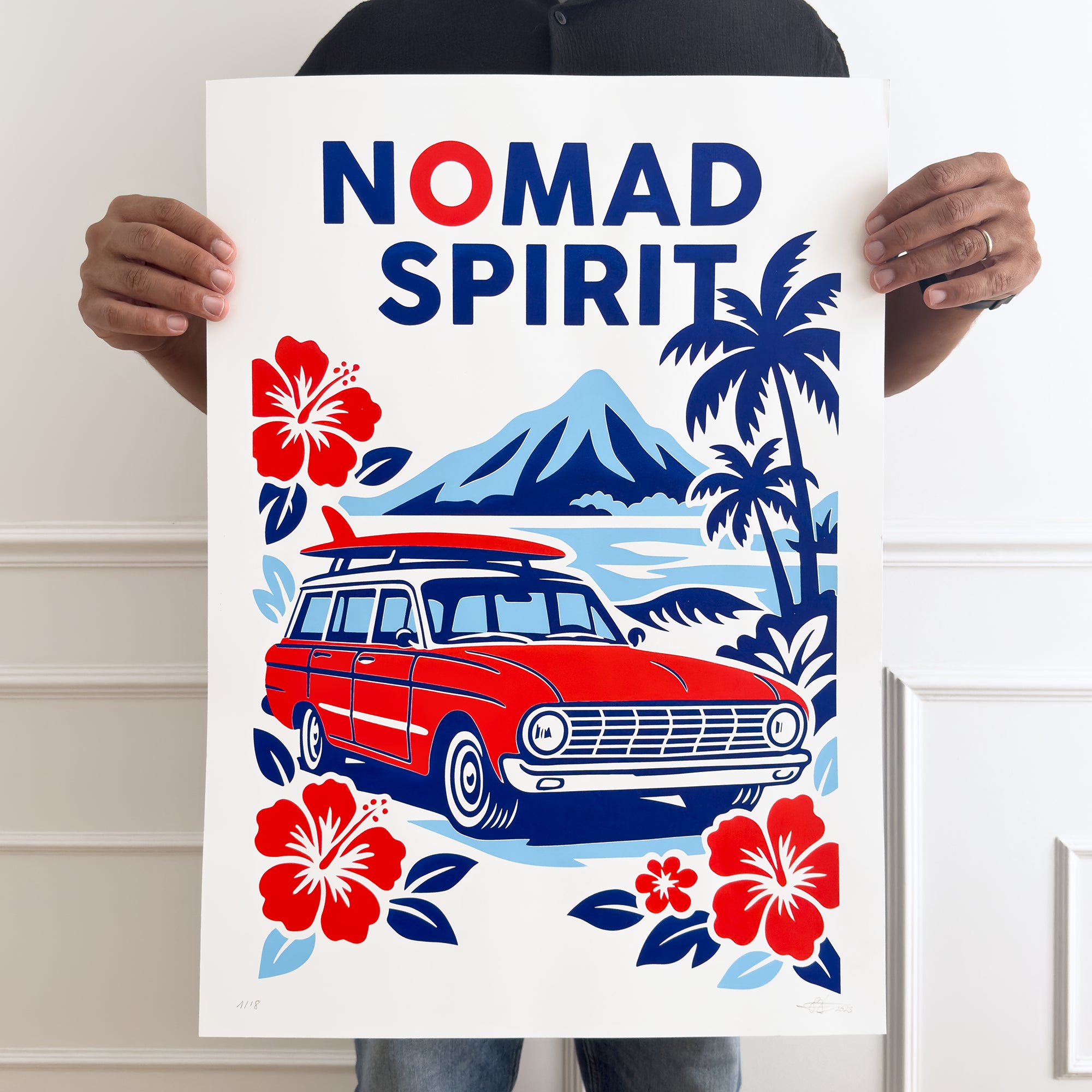 Sérigraphie « Nomad Spirit » – édition limitée