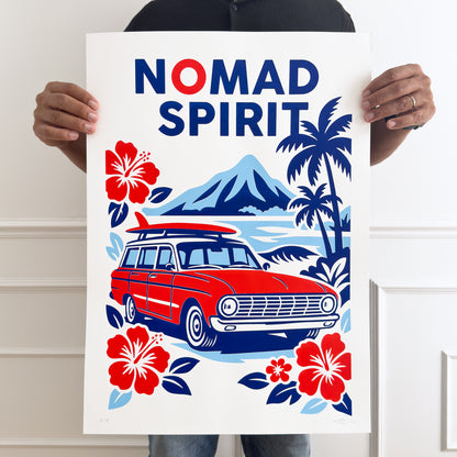 Sérigraphie « Nomad Spirit » – édition limitée