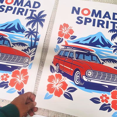 Sérigraphie « Nomad Spirit » – édition limitée