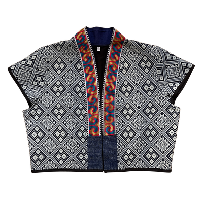 Veste Hmong bohème 1