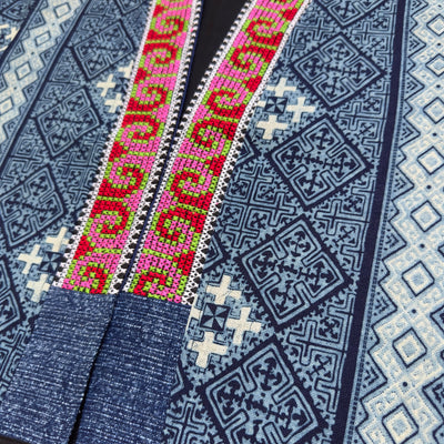 Veste Hmong bohème 8